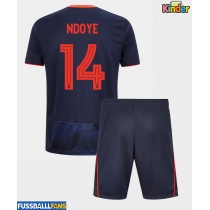 Nottingham Forest Dan Ndoye #14 3rd trikot Kinder 2025-26 Kurzarm (+ Kurze Hosen)